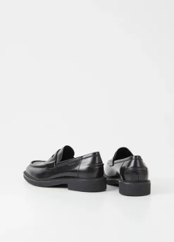 Juhlakengät<Vagabond Alex M Loafer Musta Kiillotettu Nahka