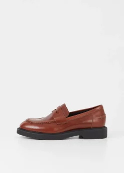Kengät<Vagabond Alex W Loafer Ruskea Nahka