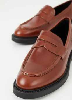 Kengät<Vagabond Alex W Loafer Ruskea Nahka
