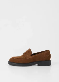 Kengät<Vagabond Alex W Loafer Ruskea Mokka