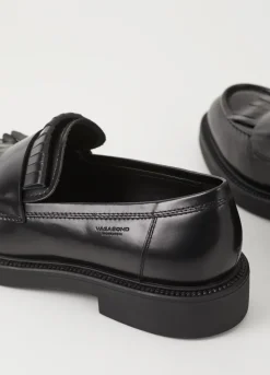 Kengät<Vagabond Alex W Loafer Musta Kiillotettu Nahka