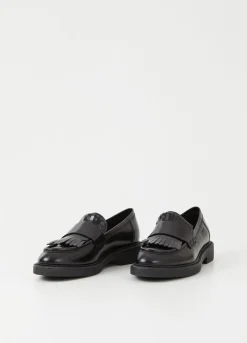 Kengät<Vagabond Alex W Loafer Musta Kiillotettu Nahka