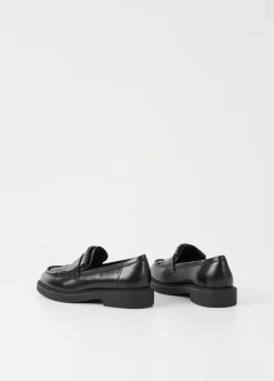 Kengät<Vagabond Alex W Loafer Musta Kiillotettu Nahka