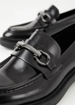 Kengät<Vagabond Alex W Loafer Musta Kiillotettu Nahka