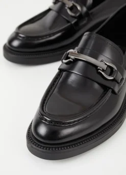 Kengät<Vagabond Alex W Loafer Musta Kiillotettu Nahka
