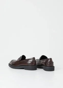Kengät<Vagabond Alex W Loafer Ruskea Kiillotettu Nahka