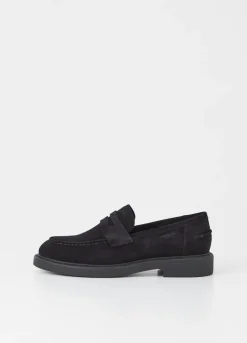 Kengät<Vagabond Alex W Loafer Musta Mokka