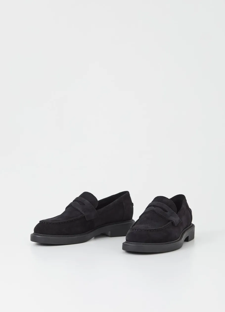 Kengät<Vagabond Alex W Loafer Musta Mokka