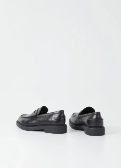 Kengät<Vagabond Alex W Loafer Musta Nahka