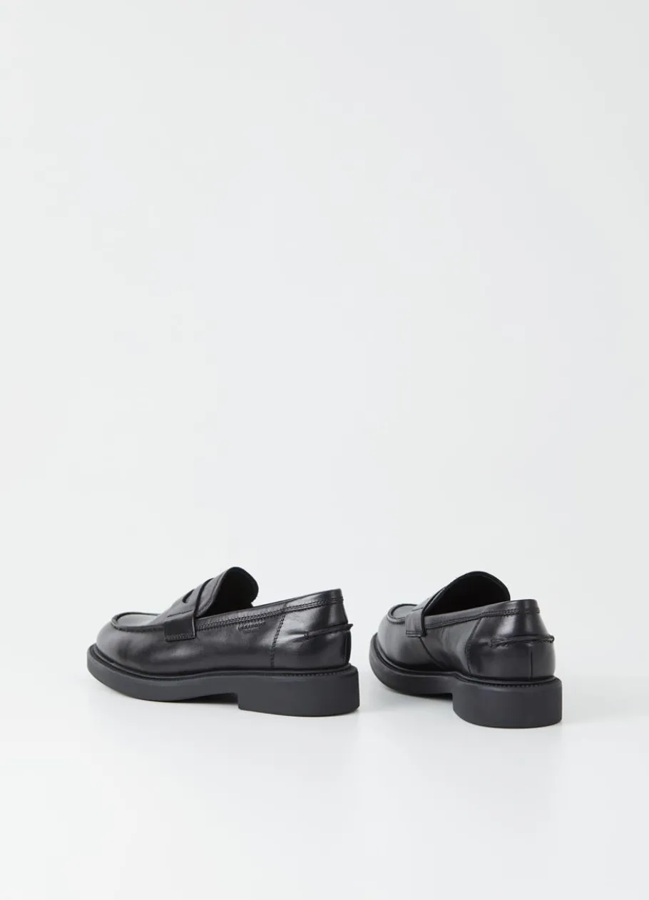 Kengät<Vagabond Alex W Loafer Musta Nahka