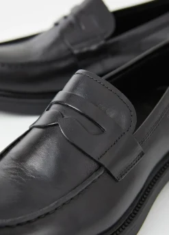 Kengät<Vagabond Alex W Loafer Musta Nahka