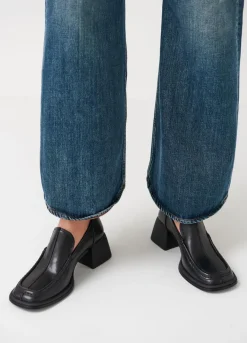 Kengät<Vagabond Ansie Loafer Musta Nahka