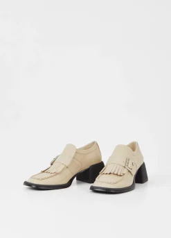 Kengät<Vagabond Ansie Loafer Beige Nahka