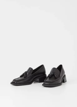Kengät<Vagabond Blanca Loafer Musta Nahka