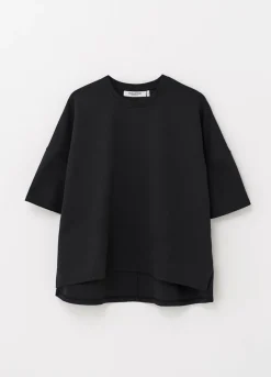 T-Paidat<Vagabond Boxy T-Shirt Musta Tekstiili