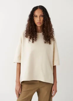 T-Paidat<Vagabond Boxy T-Shirt Luonnonvalkoinen Tekstiili