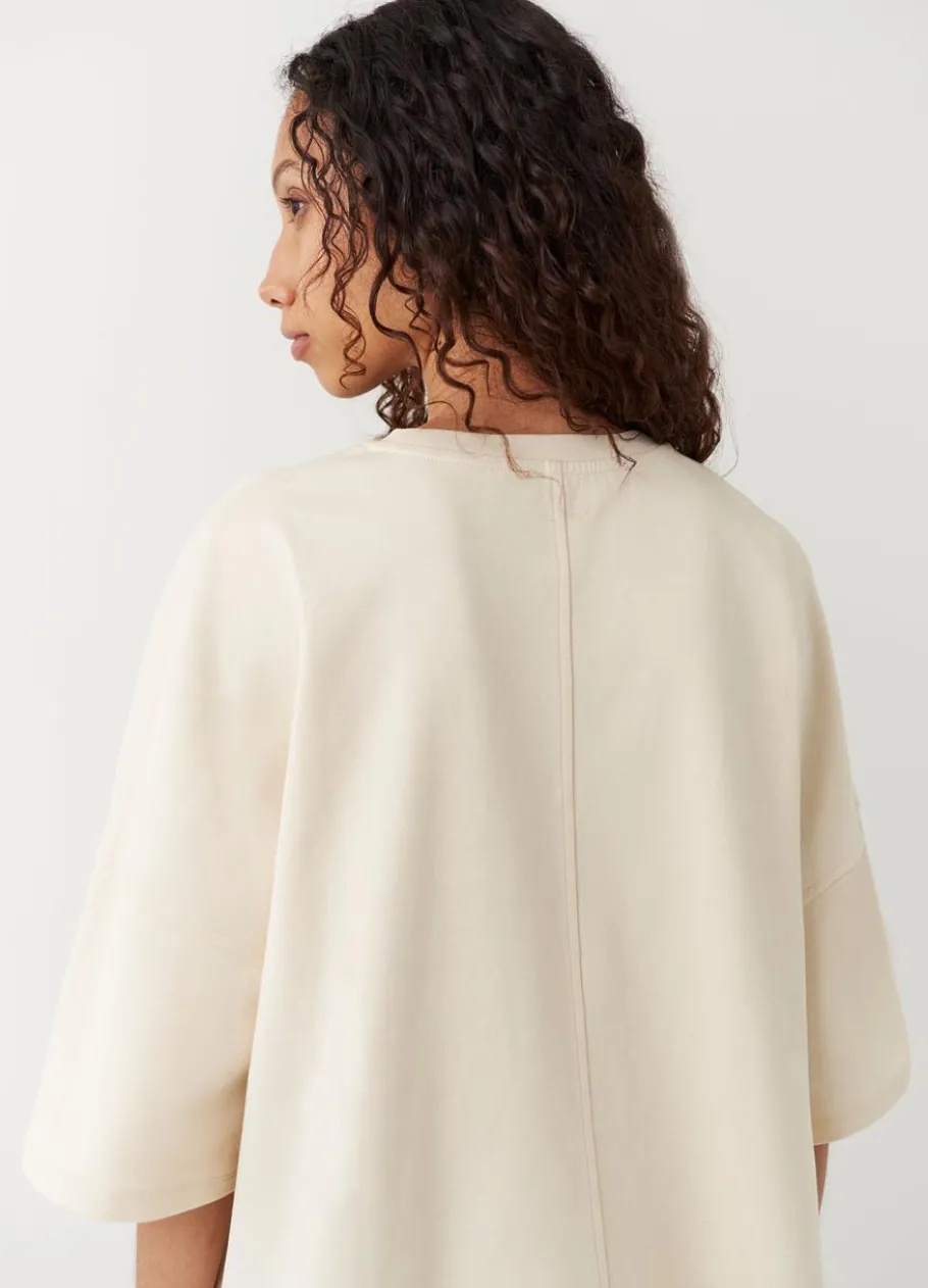 T-Paidat<Vagabond Boxy T-Shirt Luonnonvalkoinen Tekstiili