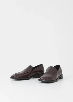 Kengät<Vagabond Brittie Loafer Tummanruskea Nahka