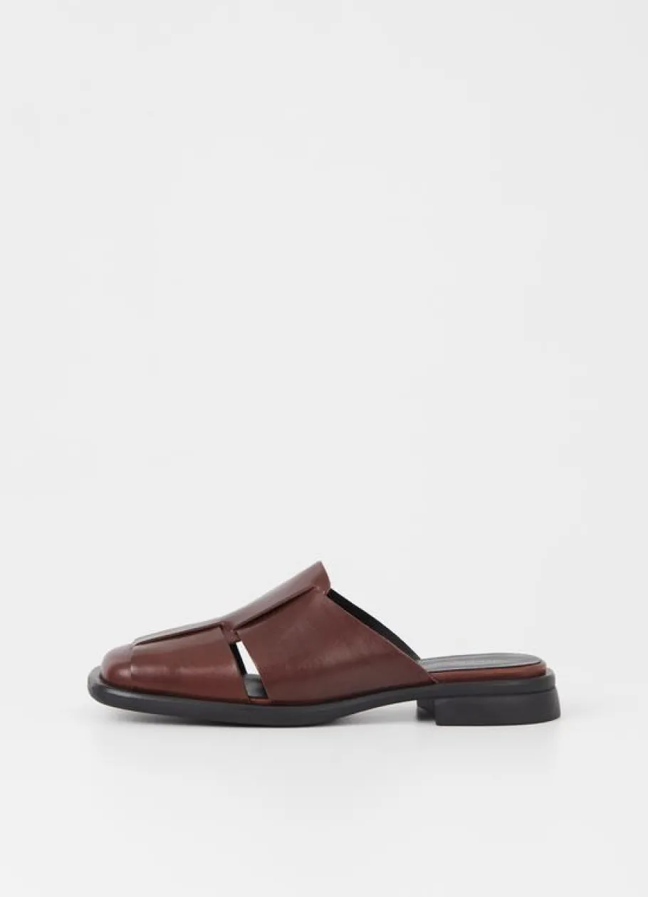 Mules<Vagabond Brittie Pistokkaat Tummanruskea Nahka