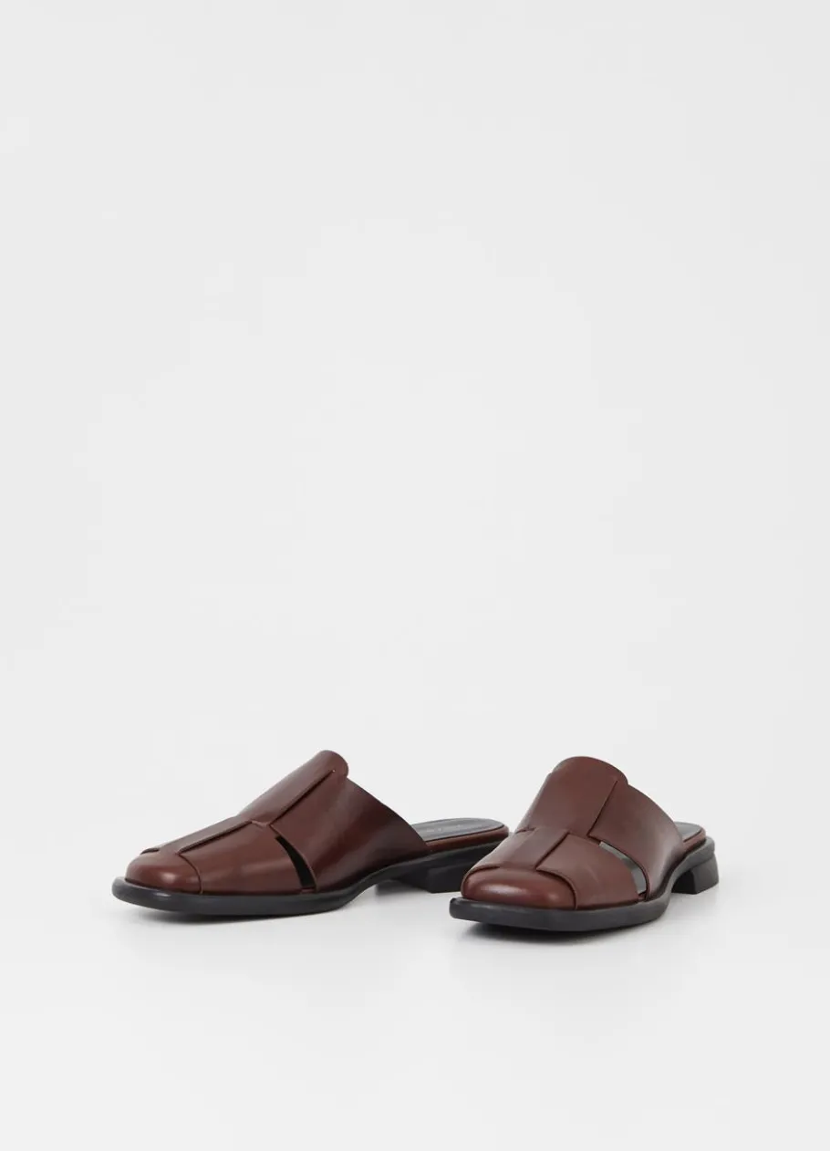 Mules<Vagabond Brittie Pistokkaat Tummanruskea Nahka