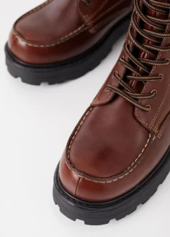 Saappaat<Vagabond Cosmo 2.0 Boots Brown Leather