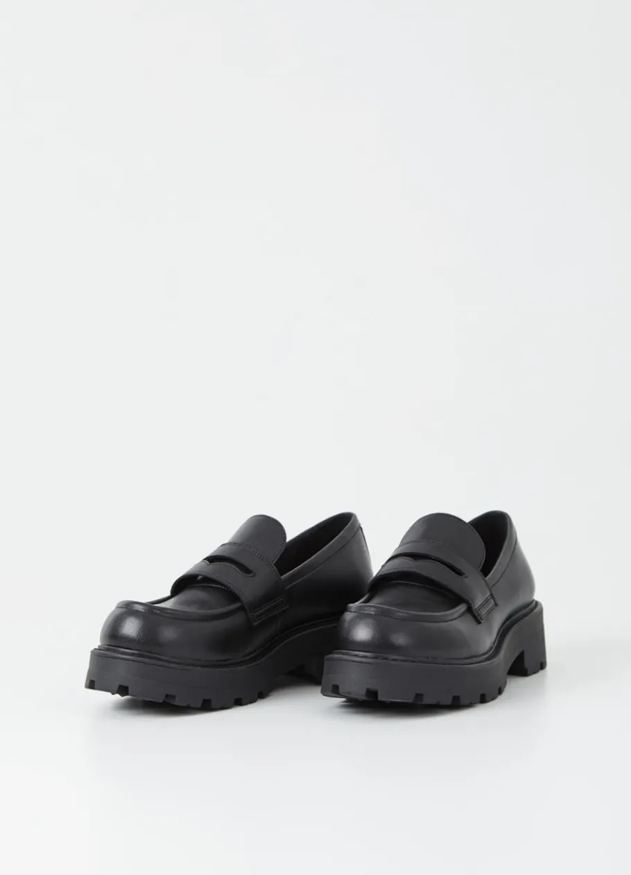 Kengät<Vagabond Cosmo 2.0 Loafer Musta Tekonahka