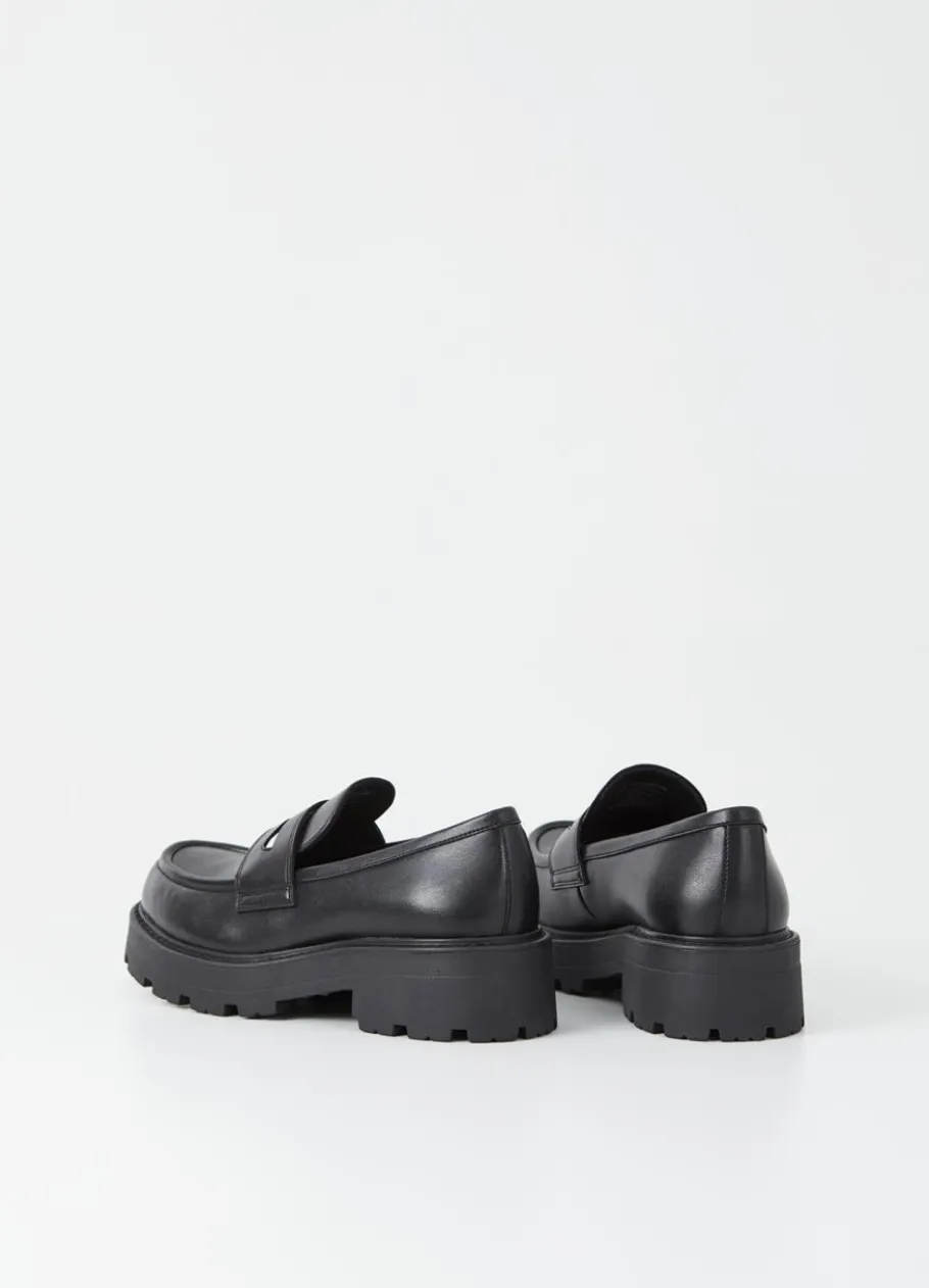 Kengät<Vagabond Cosmo 2.0 Loafer Musta Tekonahka