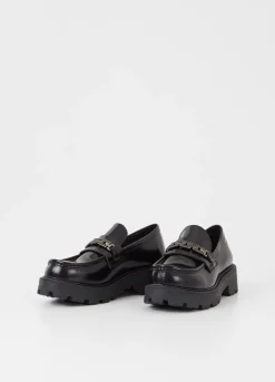 Kengät<Vagabond Cosmo 2.0 Loafer Musta Kiillotettu Nahka