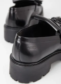 Kengät<Vagabond Cosmo 2.0 Loafer Musta Kiillotettu Nahka