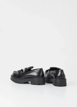 Kengät<Vagabond Cosmo 2.0 Loafer Musta Kiillotettu Nahka