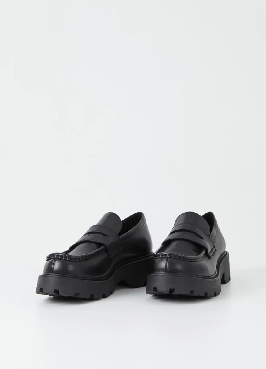 Kengät<Vagabond Cosmo 2.0 Loafer Musta Nahka