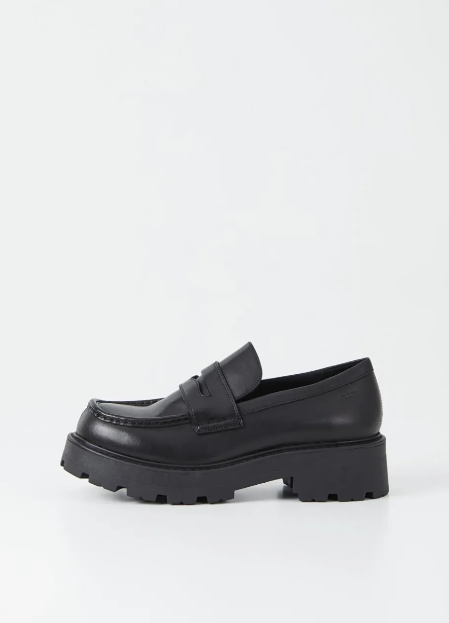Kengät<Vagabond Cosmo 2.0 Loafer Musta Nahka