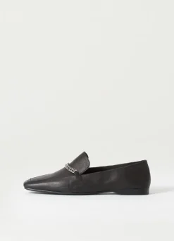 Kengät<Vagabond Delia Loafer Musta Nahka