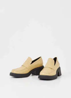 Kengät<Vagabond Dorah Loafer Keltainen Nahka