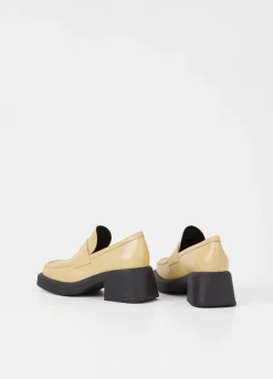 Kengät<Vagabond Dorah Loafer Keltainen Nahka