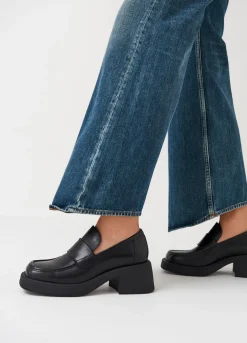Kengät<Vagabond Dorah Loafer Musta Nahka