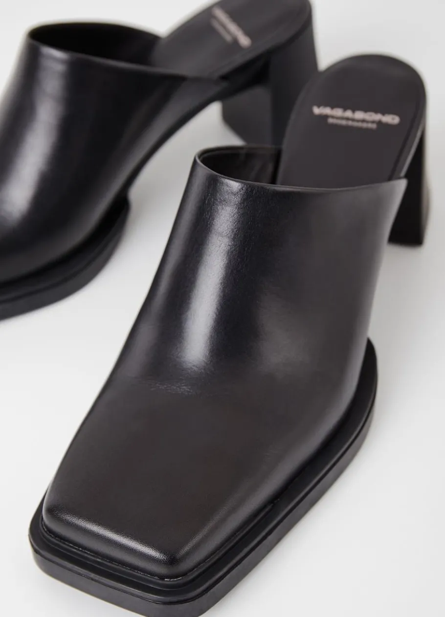 Mules<Vagabond Edwina Pistokkaat Musta Nahka