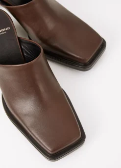Mules<Vagabond Edwina Pistokkaat Tummanruskea Nahka