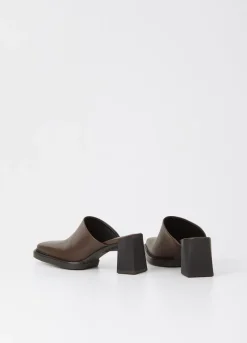 Mules<Vagabond Edwina Pistokkaat Tummanruskea Nahka