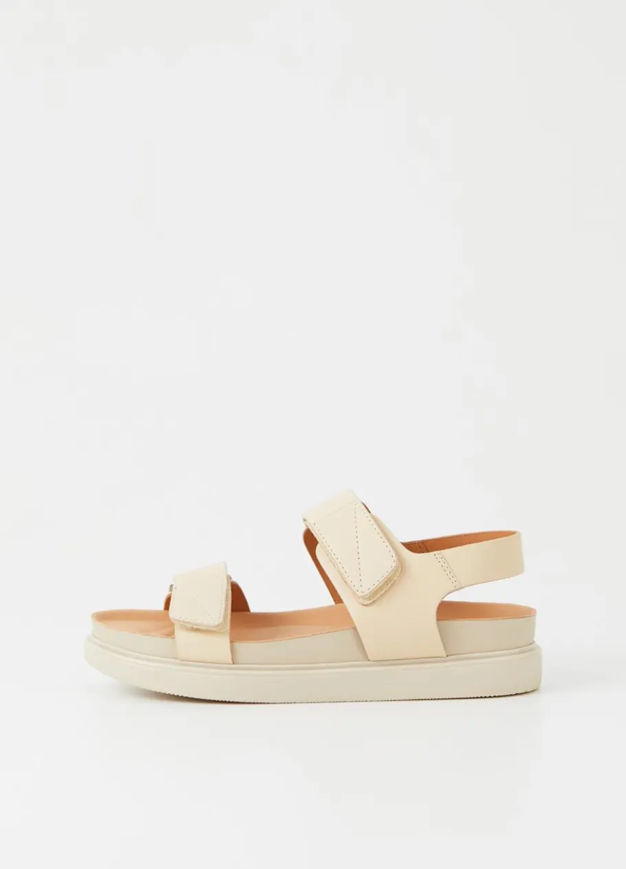 Sandaalit<Vagabond Erin Sandaalit Luonnonvalkoinen Nahka