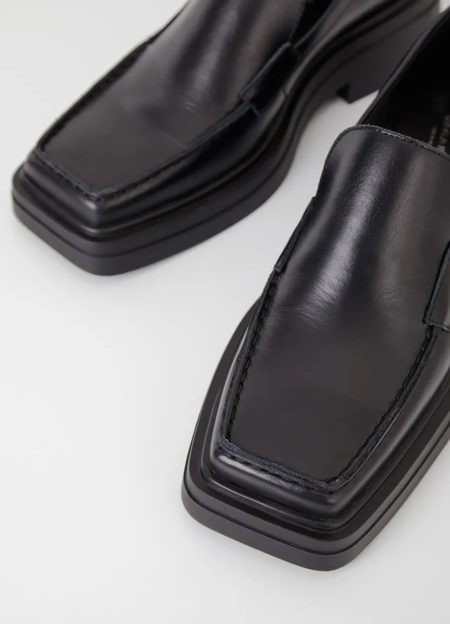 Kengät<Vagabond Eyra Loafer Musta Nahka