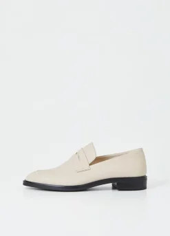 Kengät<Vagabond Frances Loafer Luonnonvalkoinen Nahka