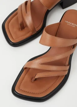 Sandaalit<Vagabond Ines Sandaalit Ruskea Nahka