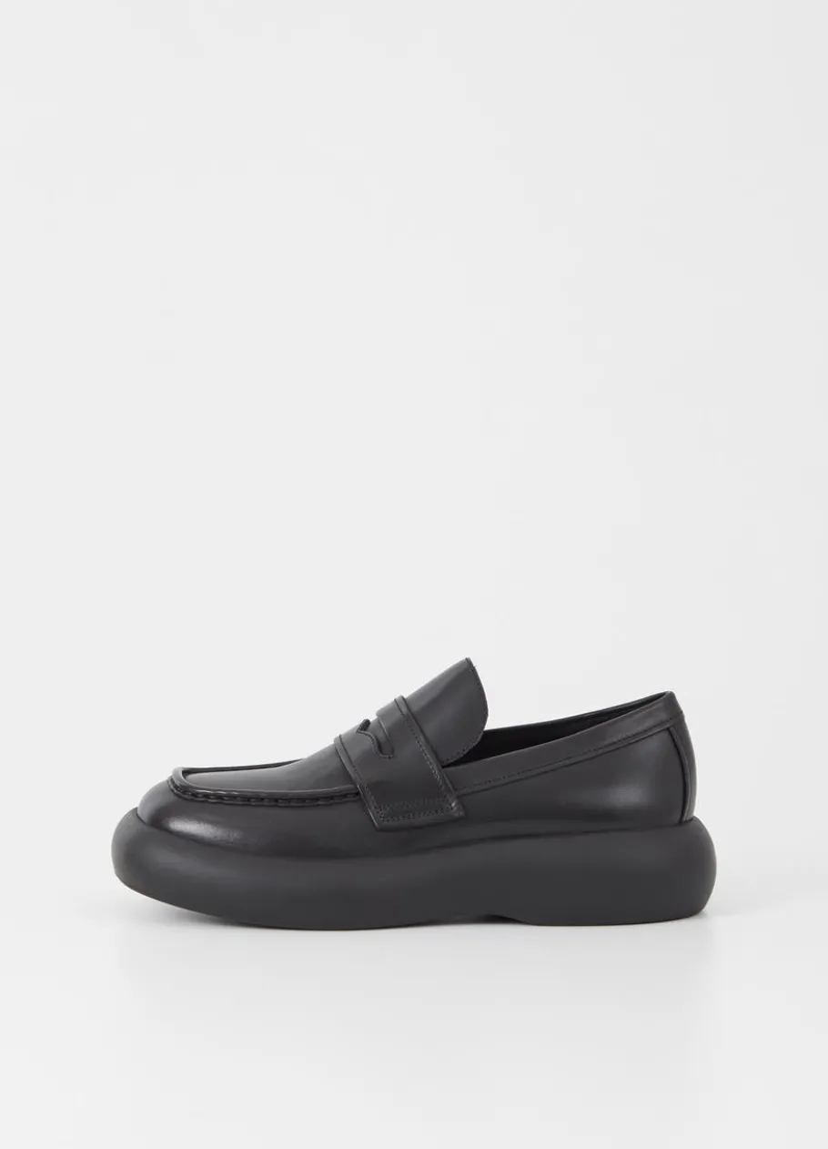 Kengät<Vagabond Janick Loafer Black Leather
