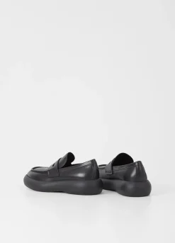 Kengät<Vagabond Janick Loafer Black Leather