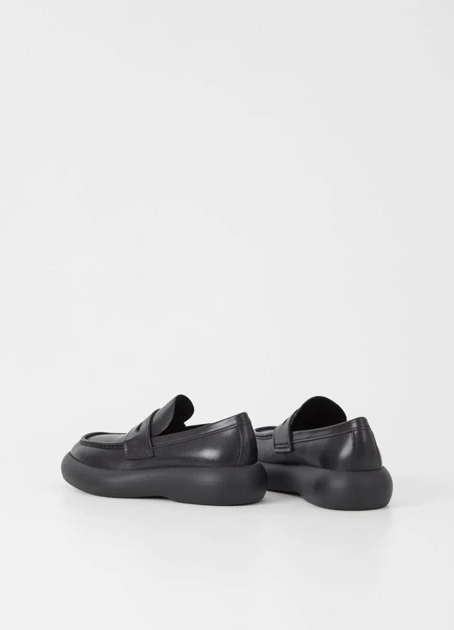 Kengät<Vagabond Janick Loafer Black Leather