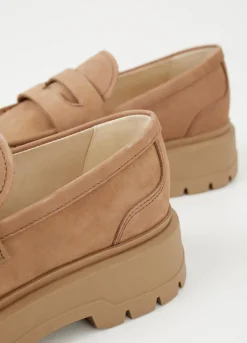 Loaferit<Vagabond Jeff Loafer Beige Nupukki