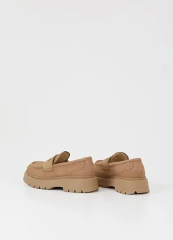 Loaferit<Vagabond Jeff Loafer Beige Nupukki