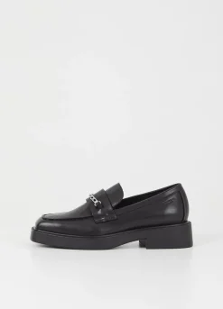Kengät<Vagabond Jillian Loafer Musta Nahka