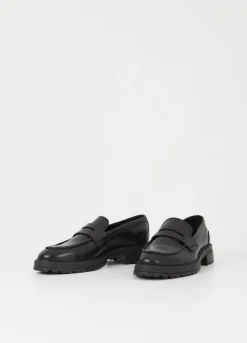 Loaferit<Vagabond Johnny 2.0 Loafer Musta Nahka